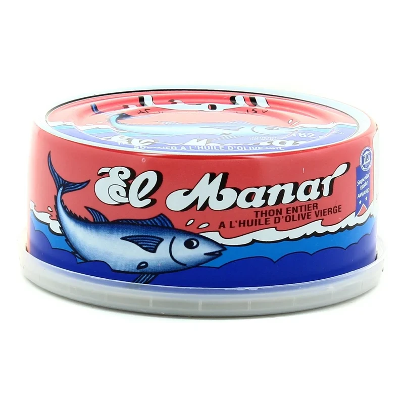 تونة المنار بزيت الزيتون — El Manar